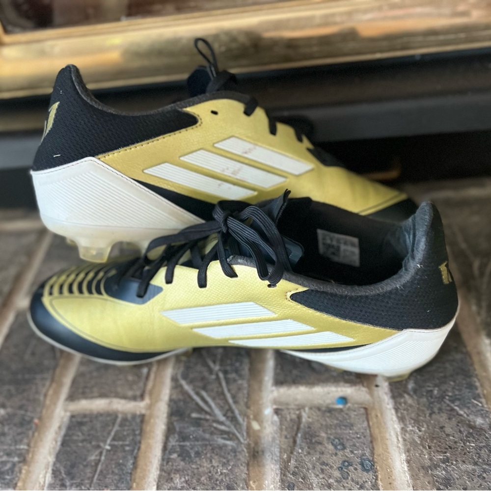 Adidas F50 Elite Messi "Triunfo Dorado" FG Cleats Men’s Size 8.5